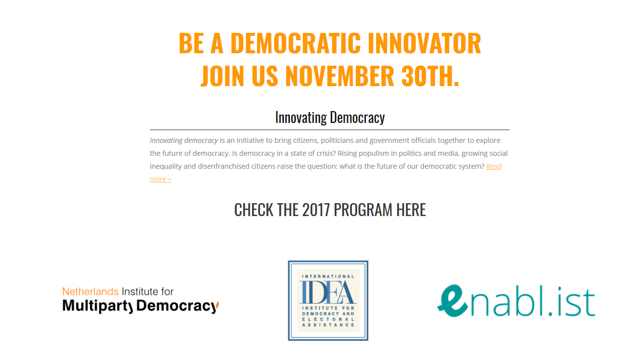Innovating Democracy International Idea
